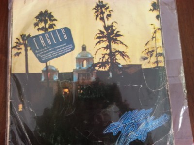 Eagles Hotel California 33 rpm Plak