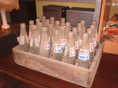 Eski Pepsi Kola Şişeleri