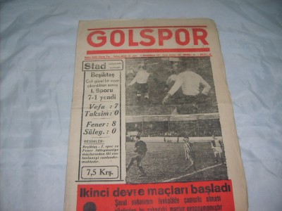 Golspor Dergisi 1942