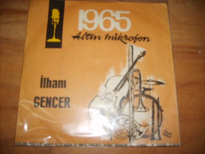 İlhan GENCER 1965 ALTIN MİKROFON